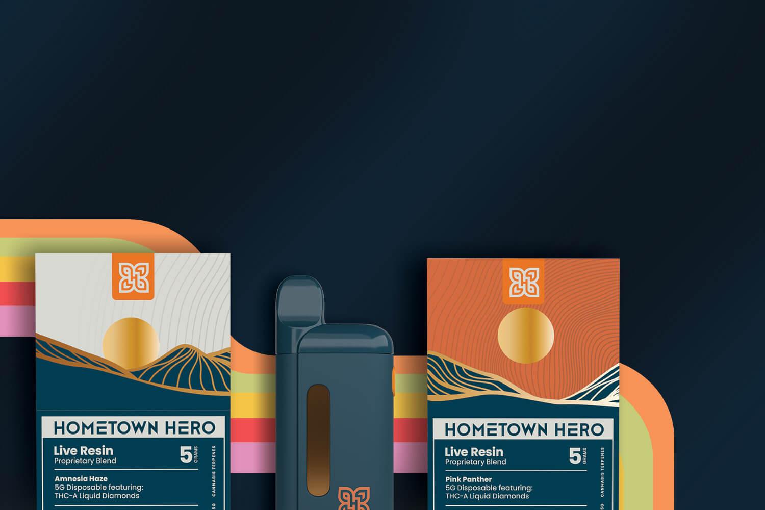 5g dispo vapes and boxes.