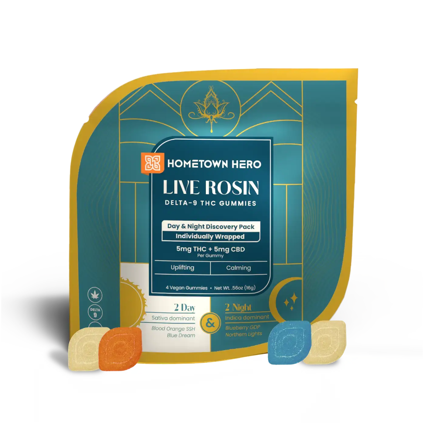 5mg live rosin gummies discovery pack