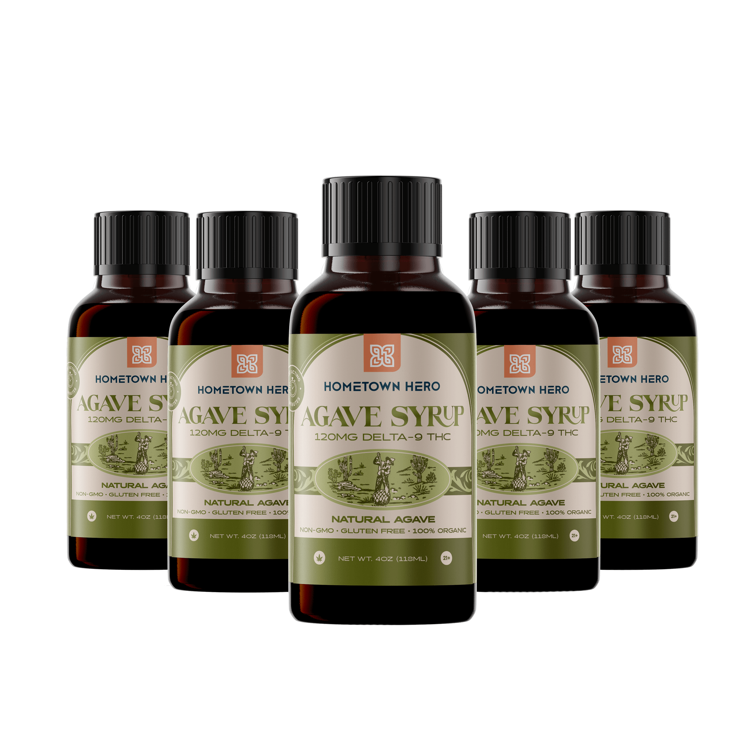 5 bottles of agave for the price of 4