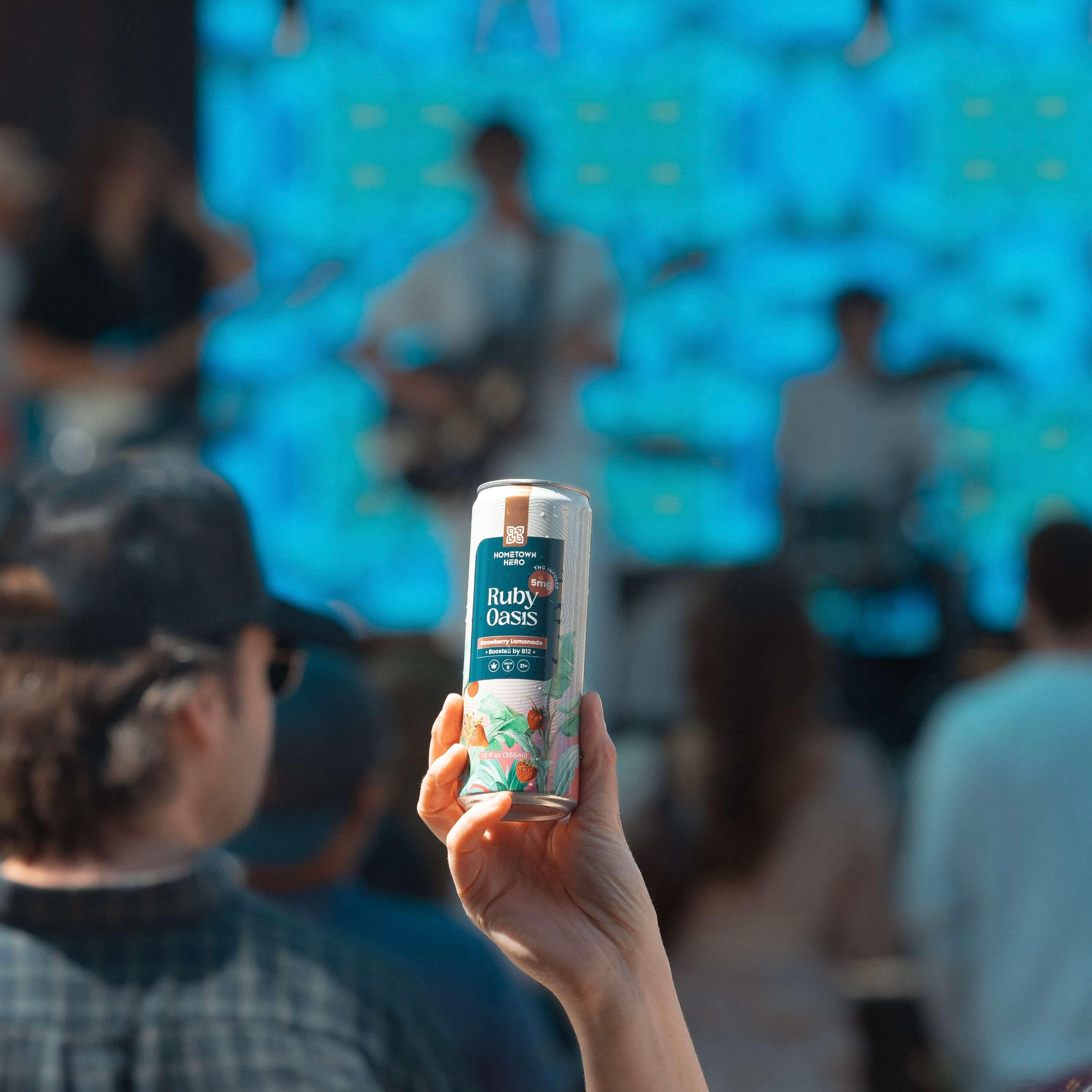 ruby oasis can at concert
