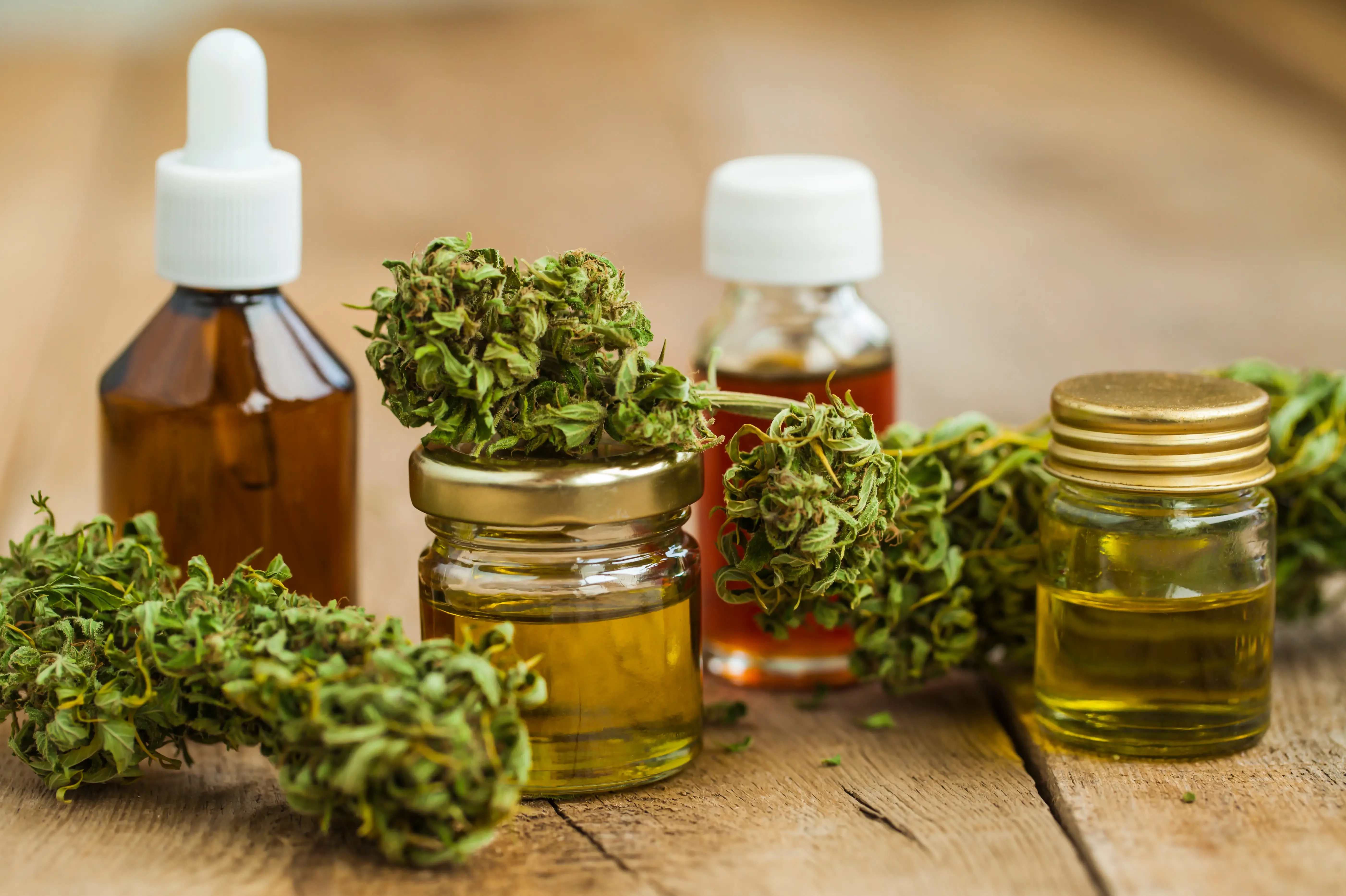 cbd products assorted