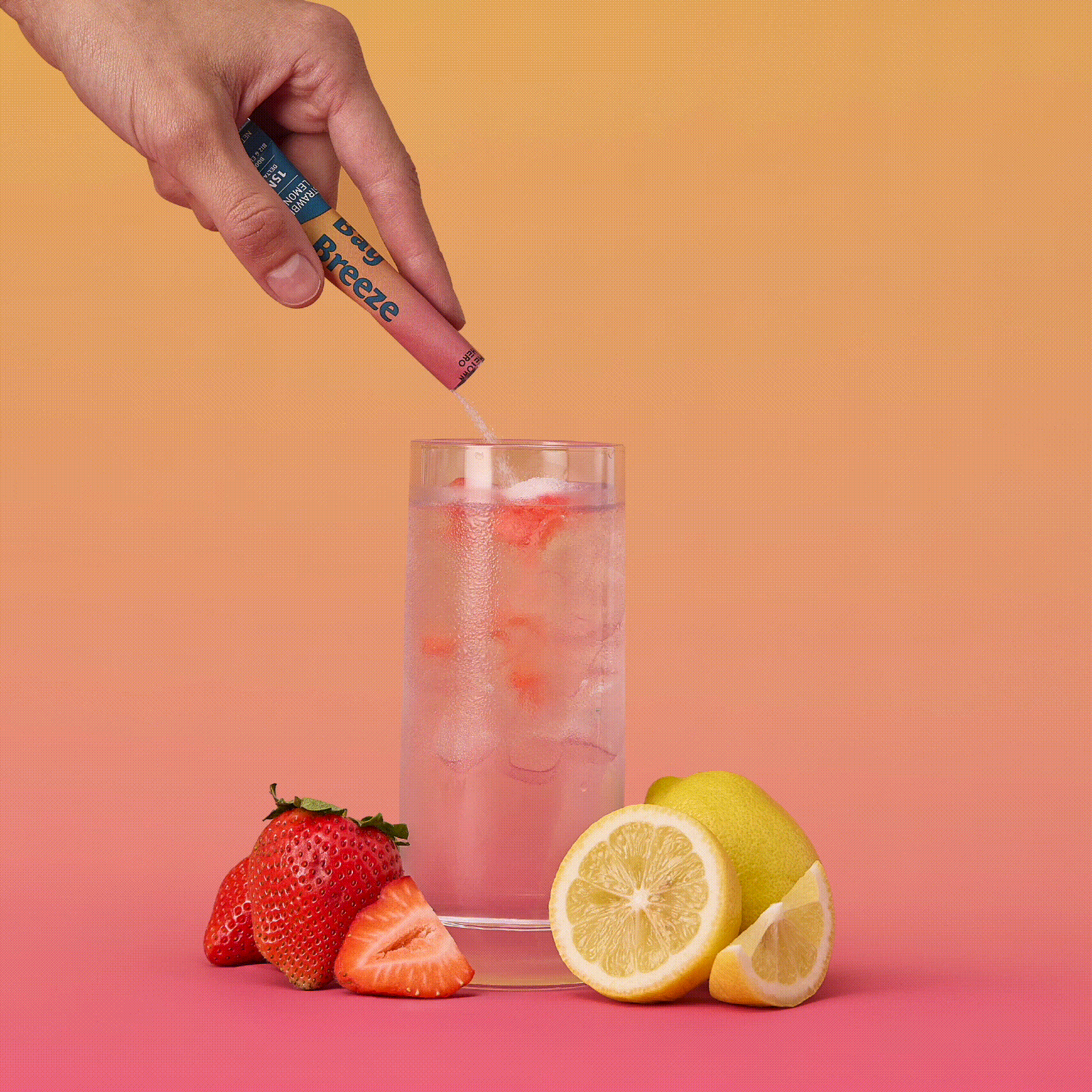 all three flavors of drink mixes