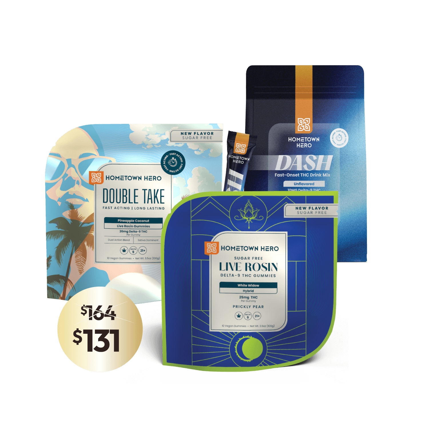 3 sugar free products