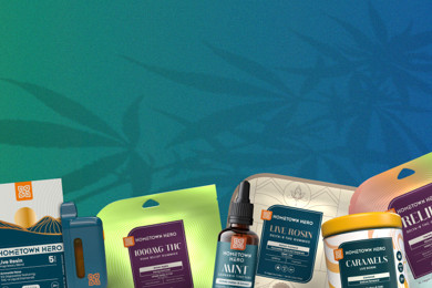 Assorted cannabis products