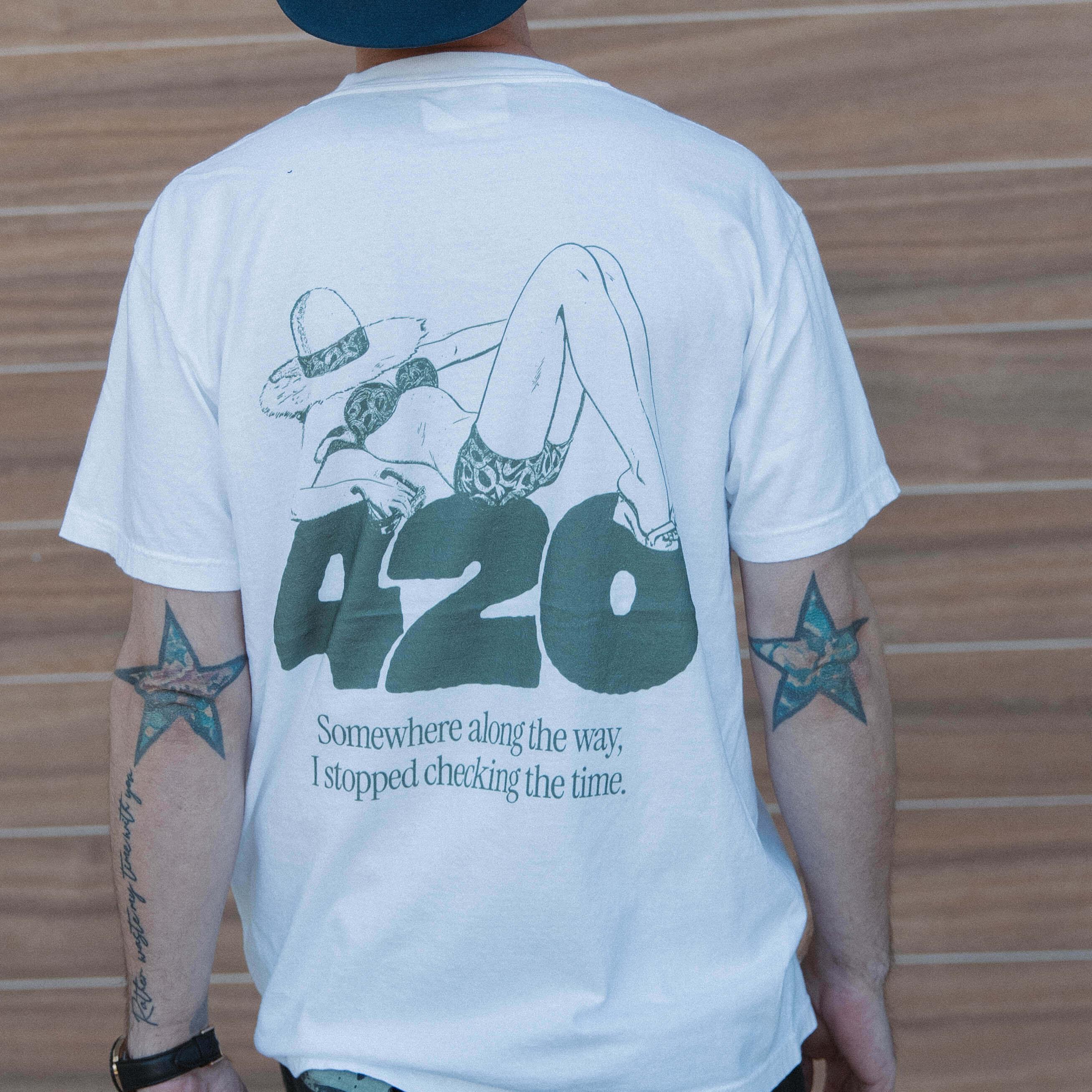 white tee shirt